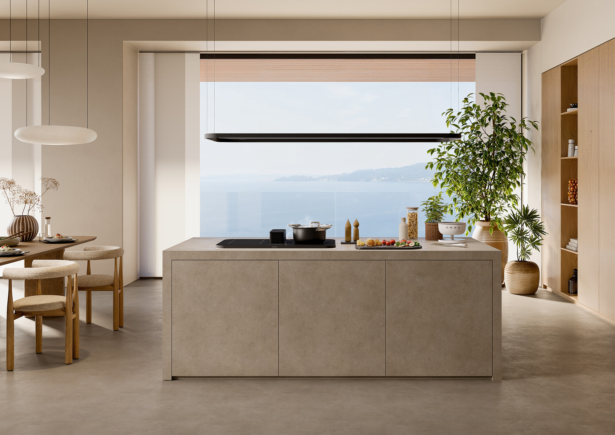 Mikser ręczny Smeg HMF01BLEU – zdjęcie lifestyle